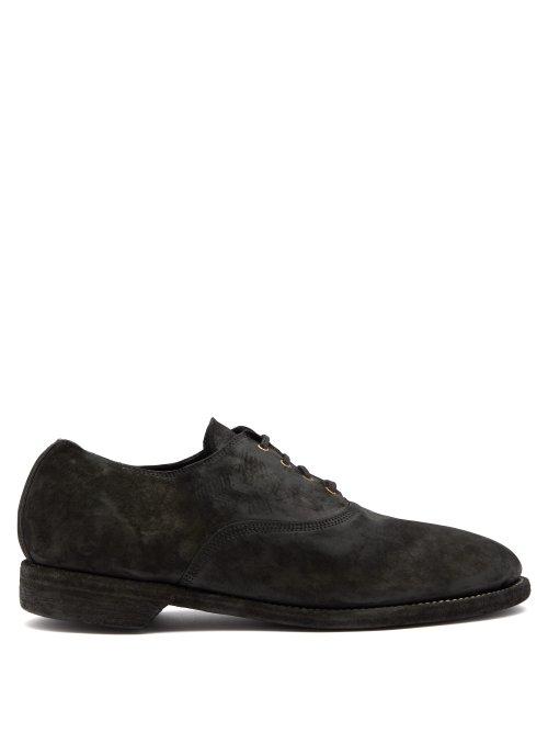 Matchesfashion.com Guidi - Smooth Leather Derby Shoes - Mens - Black