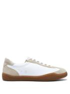 Matchesfashion.com Acne Studios - Lars Leather And Suede Low Top Trainers - Mens - White