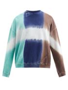 Matchesfashion.com Noma T.d. - Tie-dye Twisted-seam Cotton-jersey Sweatshirt - Mens - Multi