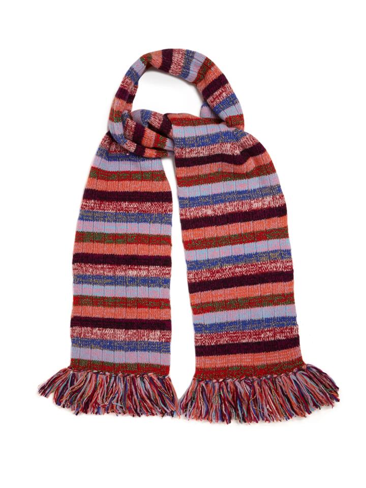 Gucci Striped Wool-blend Scarf