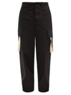 Matchesfashion.com Jacquemus - Alzu Cotton-ripstop Cargo Trousers - Mens - Black