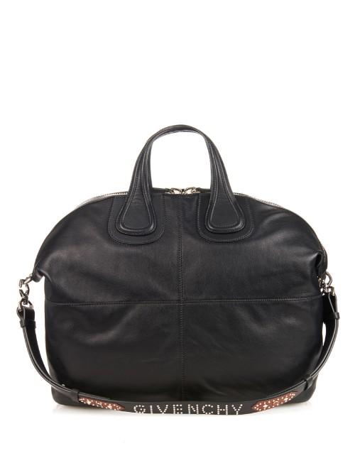 Givenchy Nightingale Leather Weekend Bag