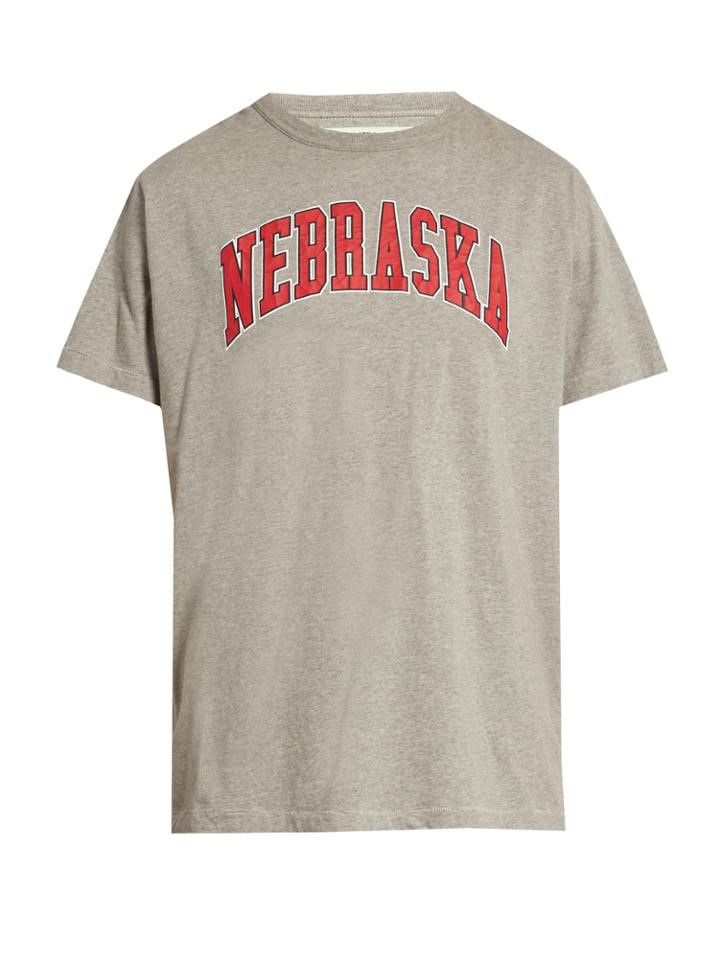 Off-white Nebraska-print T-shirt