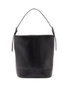 Matchesfashion.com Hunting Season - Panelled Leather Shoulder Bag - Womens - Black