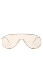 Matchesfashion.com Gentle Monster - Afix 02 (k) Sunglasses - Mens - Silver