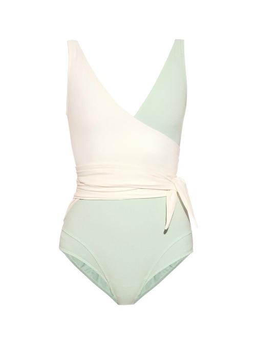 Lisa Marie Fernandez Dree Louise Wraparound Swimsuit