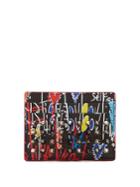 Christian Louboutin M Kios Spike-embellished Leather Cardholder
