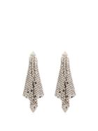Matchesfashion.com Paco Rabanne - Chainmail Earrings - Womens - Silver