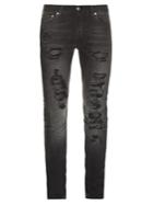Alexander Mcqueen Destroyed Skinny Jeans