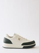 Givenchy - G4 4g Leather Trainers - Mens - White Green