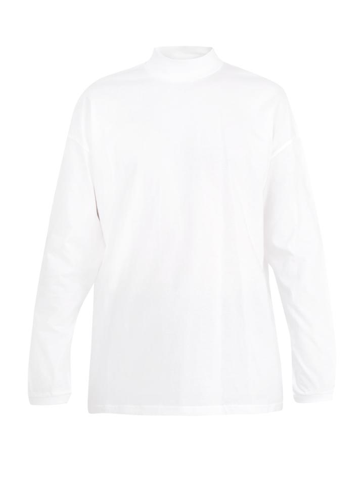 Martine Rose Long-sleeved Cotton T-shirt