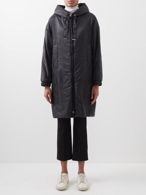 Max Mara - Greeny Coat - Womens - Black