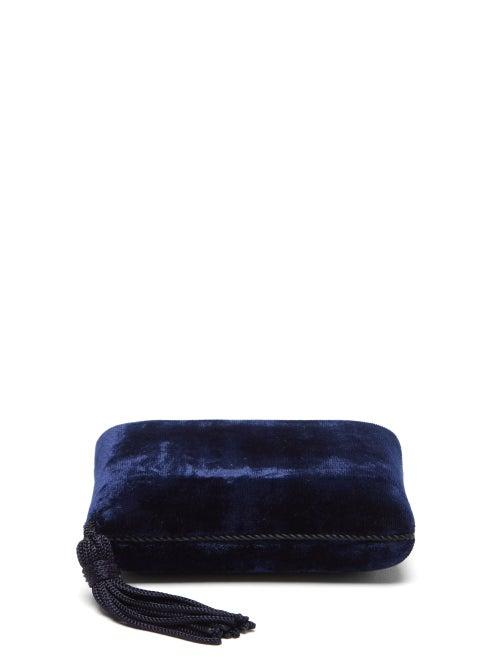Sophie Bille Brahe - Small Velvet Jewellery Box - Womens - Navy