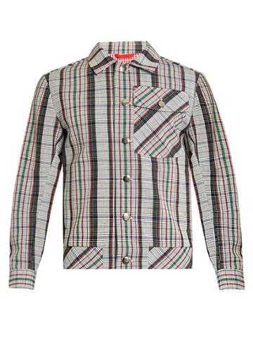 Orley Max Checked Wool Jacket