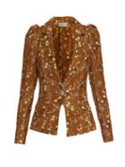 Preen By Thornton Bregazzi Lulu Floral-print Corduroy Jacket