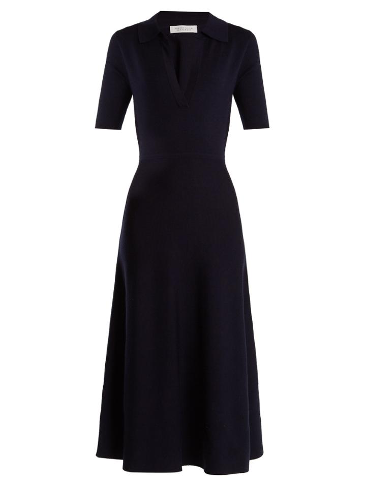 Gabriela Hearst Bourgeois Wool-blend Dress