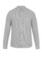 A.p.c. Jac Striped Cotton Shirt