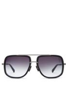 Matchesfashion.com Dita Eyewear - Mach One Titanium And Acetate Sunglasses - Mens - Black