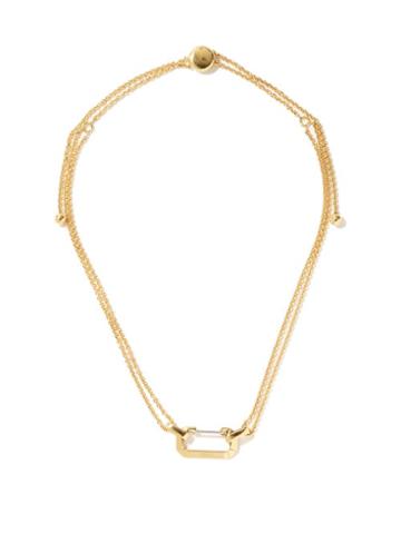 Matchesfashion.com Era - Lucy 18kt Gold Choker Necklace - Womens - Yellow Gold