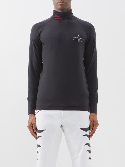 Klttermusen - Fafne Roll-neck Lyocell-blend Base-layer Top - Mens - Black