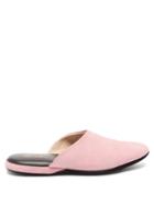 Charvet - Suede Slippers - Womens - Pink