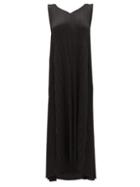 Matchesfashion.com Pleats Please Issey Miyake - Drawstring-waist Tech-pleated Dress - Womens - Black