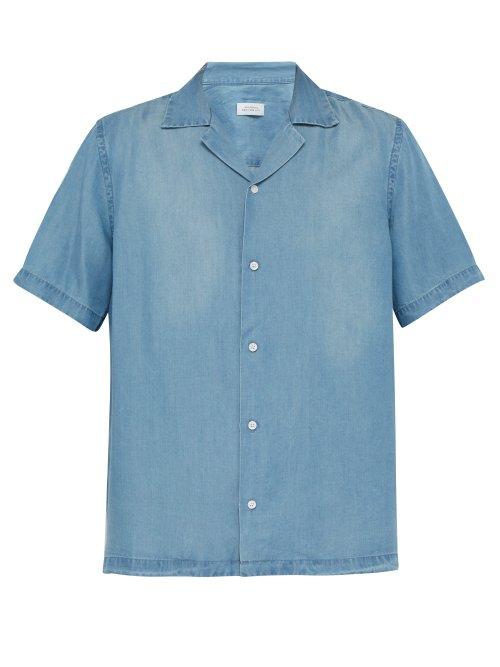 Matchesfashion.com Saturdays Nyc - Canty Denim Shirt - Mens - Light Blue