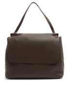 The Row Top Handle 14 Grained-leather Shoulder Bag