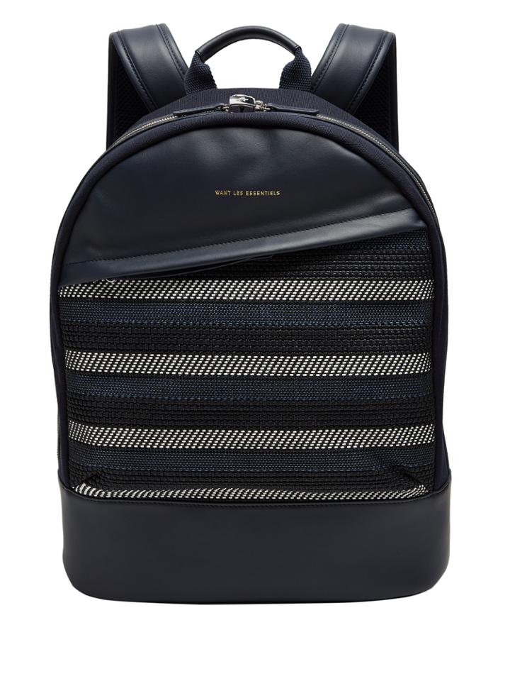 Want Les Essentiels Kastrup Woven-cotton Backpack