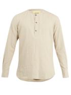 De Bonne Facture Tunisian Linen-blend Shirt