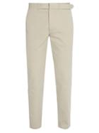 Matchesfashion.com Officine Gnrale - Julian Pigment Dyed Cotton Twill Trousers - Mens - Grey