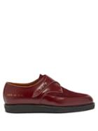 Matchesfashion.com Common Projects - Leather And Suede Creeper Loafers - Womens - Dark Red