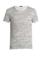 Atm Crew-neck Striped Cotton-jersey T-shirt