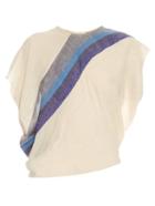 Rachel Comey Mora Stripe Tie-back Top