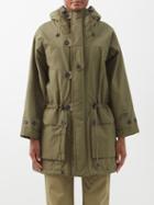 Fortela - Fergie Canvas Hooded Parka - Womens - Green