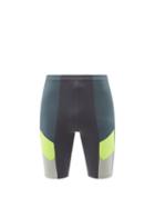 7 Days Active - Chief Running Nylon-blend Shorts - Mens - Navy Multi
