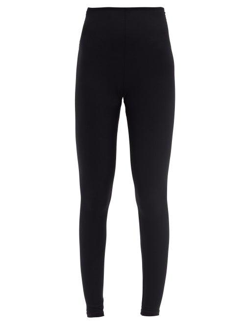 Ladies Lingerie Commando - High-rise Stretch-jersey Leggings - Womens - Black