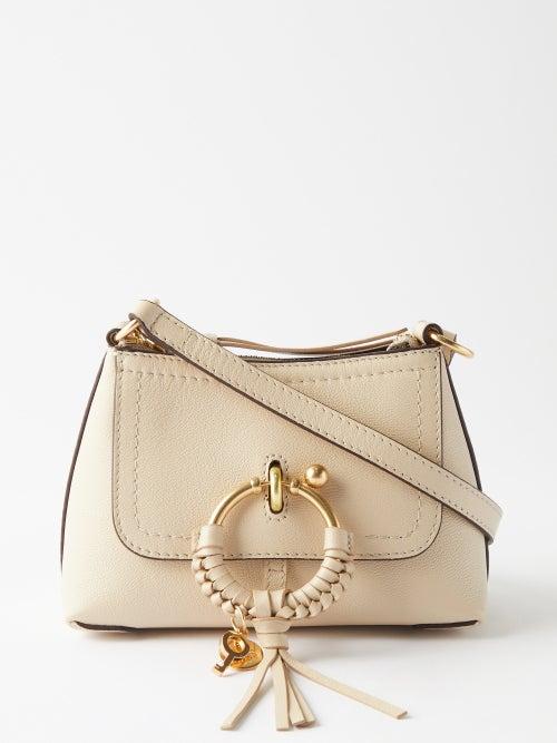 See By Chlo - Joan Mini Leather Shoulder Bag - Womens - Beige Multi
