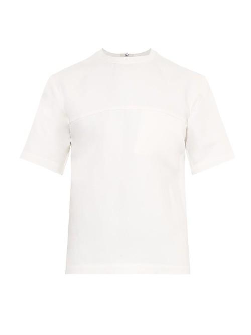 Raey Chest-pocket Textured T-shirt