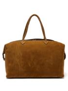 Matchesfashion.com Mtier London - Perriand Large Suede Weekend Bag - Womens - Tan