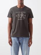 Rrl - Logo-print Cotton-jersey T-shirt - Mens - Black