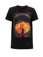 Matchesfashion.com Balmain - Astronaut-print Cotton-jersey T-shirt - Mens - Black