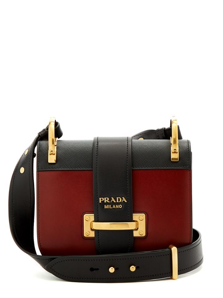 Prada Pionnire Leather Cross-body Bag