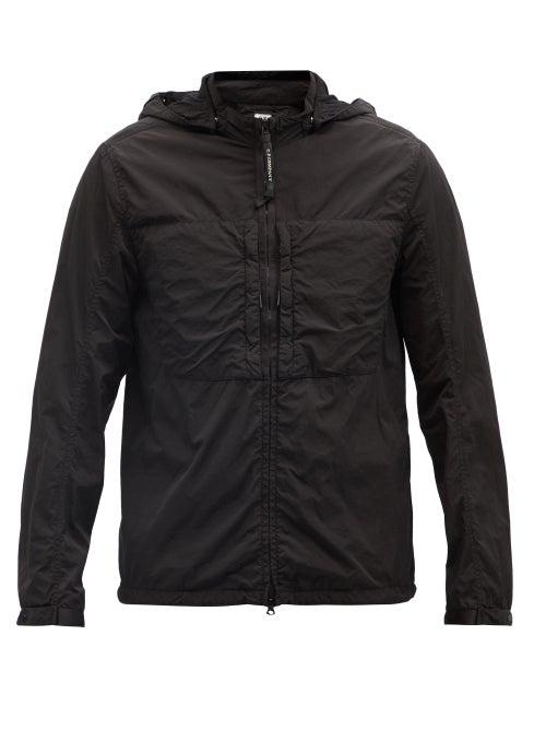 C.p. Company - Goggle-lens Nylon Hooded Jacket - Mens - Black