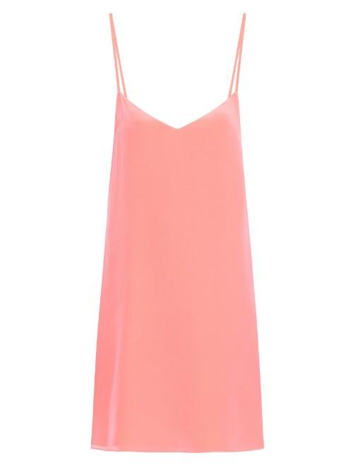 Raey Deep-v Silk Slip Dress
