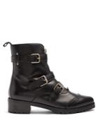 Tabitha Simmons Alex Multi-strap Leather Ankle Boots