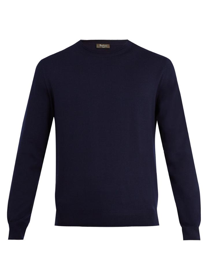 Berluti Crew-neck Wool Sweater