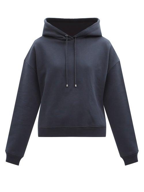 Frame - X Ilona Hamer Jersey Hooded Sweatshirt - Womens - Navy