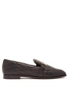 Tod's T-bar Quilted-leather Loafers