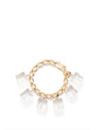 Jacquemus - Gourmette Glaons Ice-cube Chain Bracelet - Womens - Clear